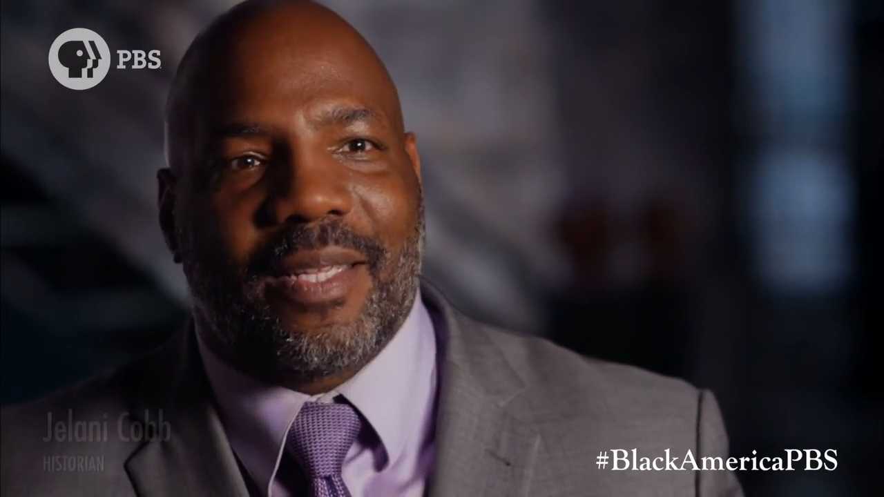 Screenshot from "Black America Since MLK: And Still I Rise | Media Response to Hurricane Katrina."