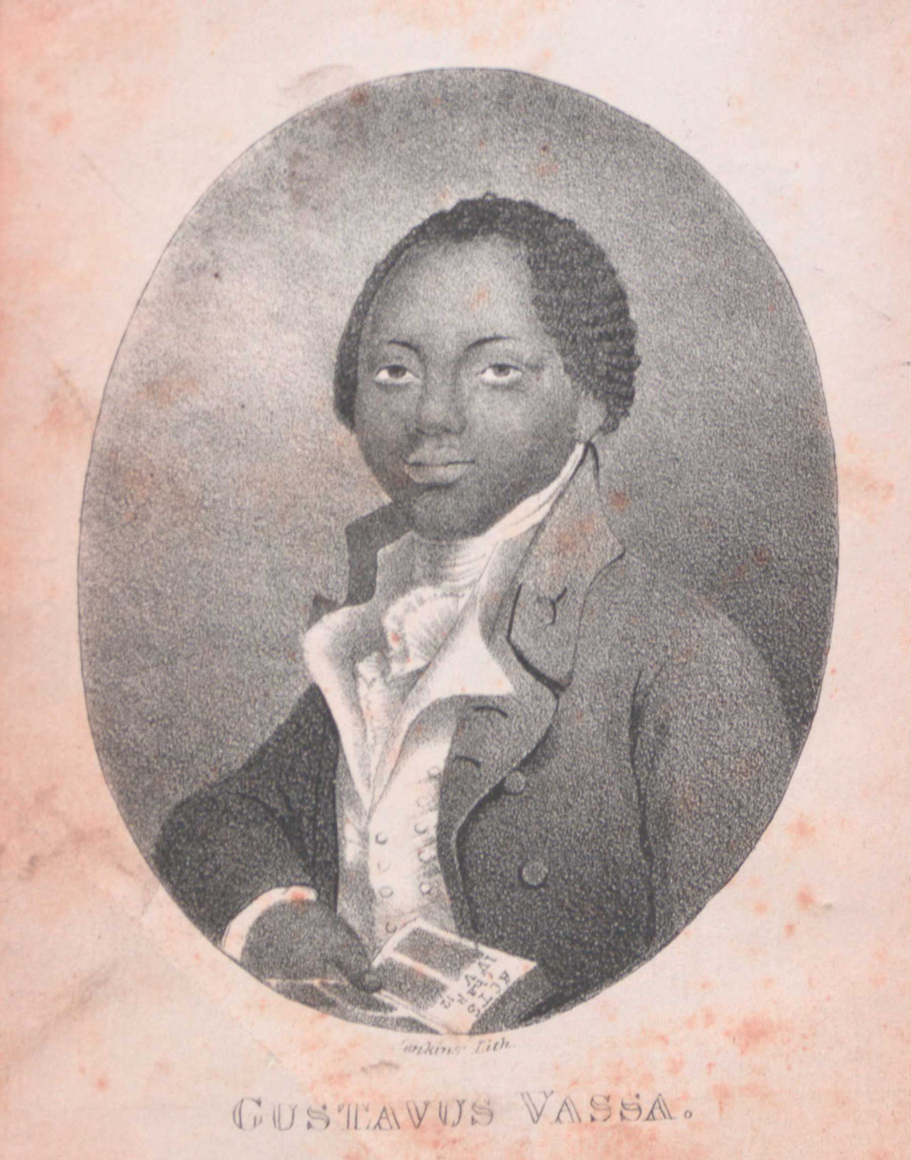 Image of the cover page of the book 'The Interesting Narrative of the Life of Olaudah Equiano, or Gustavus Vassa, the African'