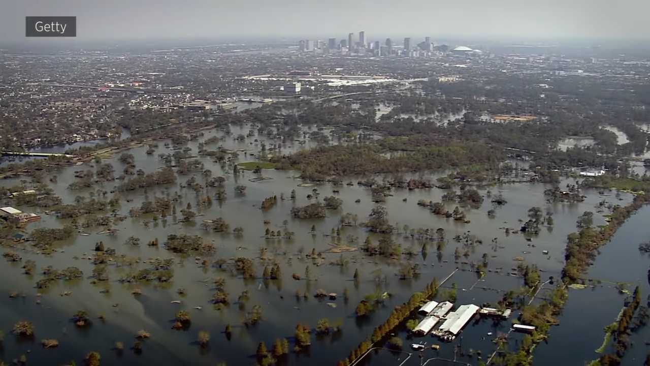 Screenshot from Katrina Kid Shares Dramatic Hurricane Survival