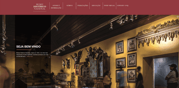 Museu Historico Nacional's website