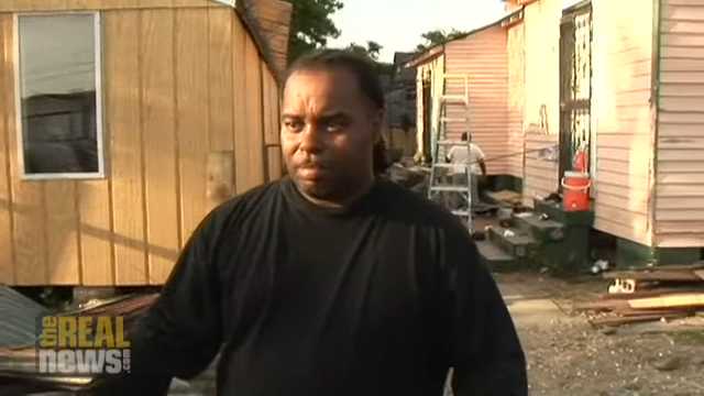 Screenshot from "Katrina survivors struggle years after hurricane."