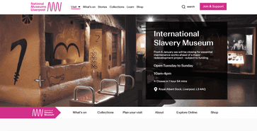 International Slavery Museum Website